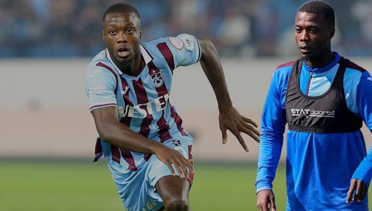 SON DAKİKA: Nicolas Pepe, Trabzonspor'dan ayrıldı!