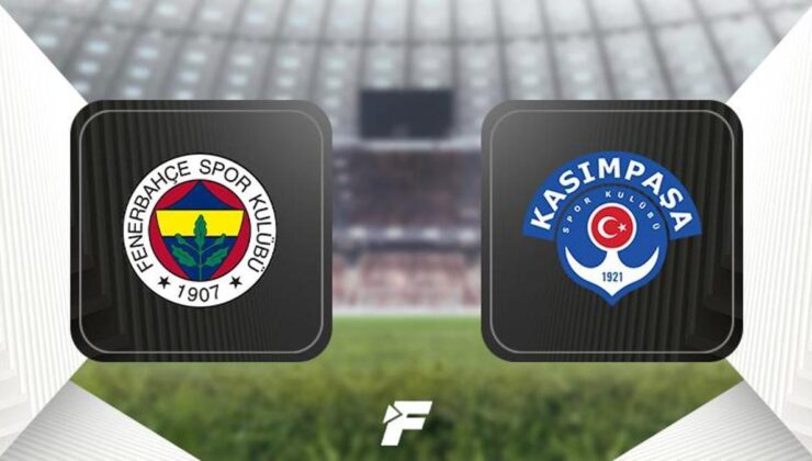 CANLI |Fenerbahçe-Kasımpaşa maçı ne zaman, saat kaçta, hangi kanalda? (Muhtemel 11'ler)